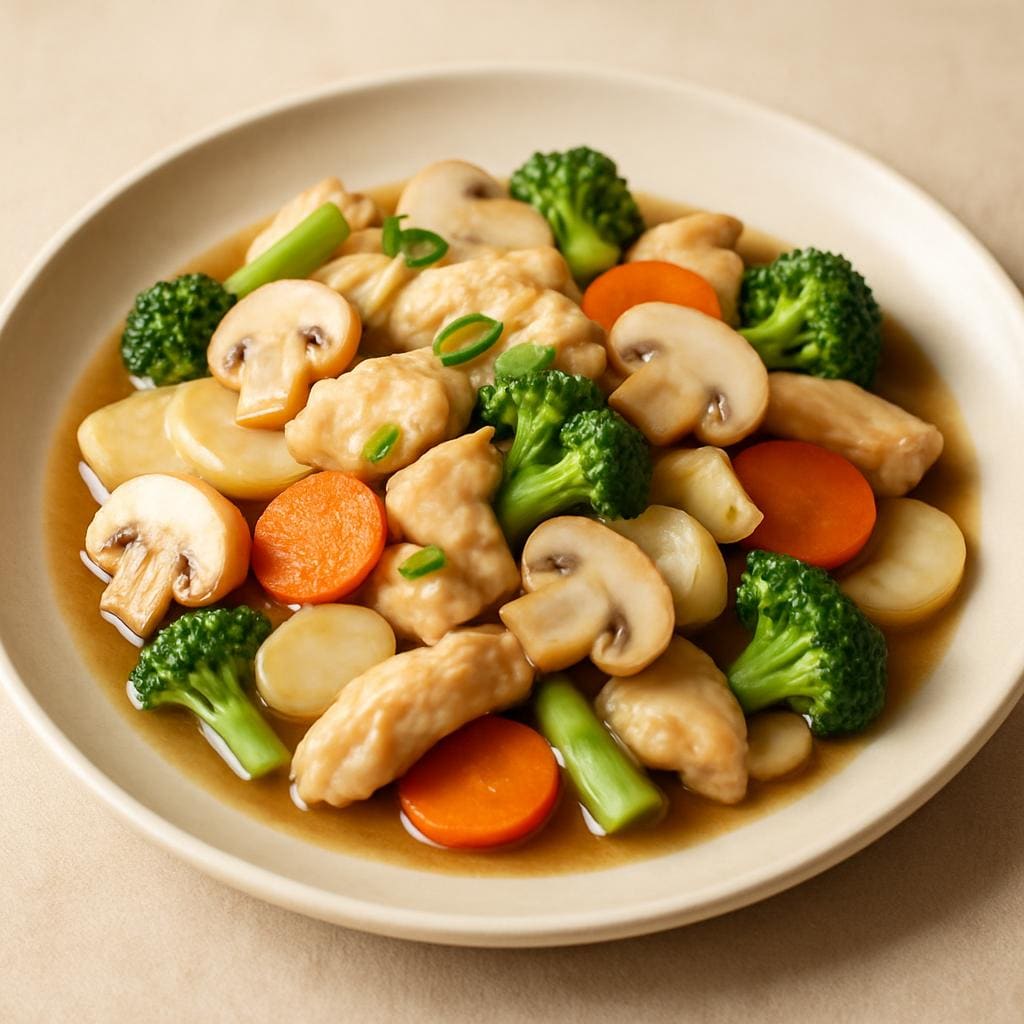 Moo Goo Gai Pan (Chicken) — Grand Wok Brooklyn