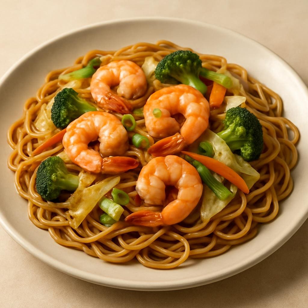 Shrimp Chow Mein — Grand Wok Brooklyn