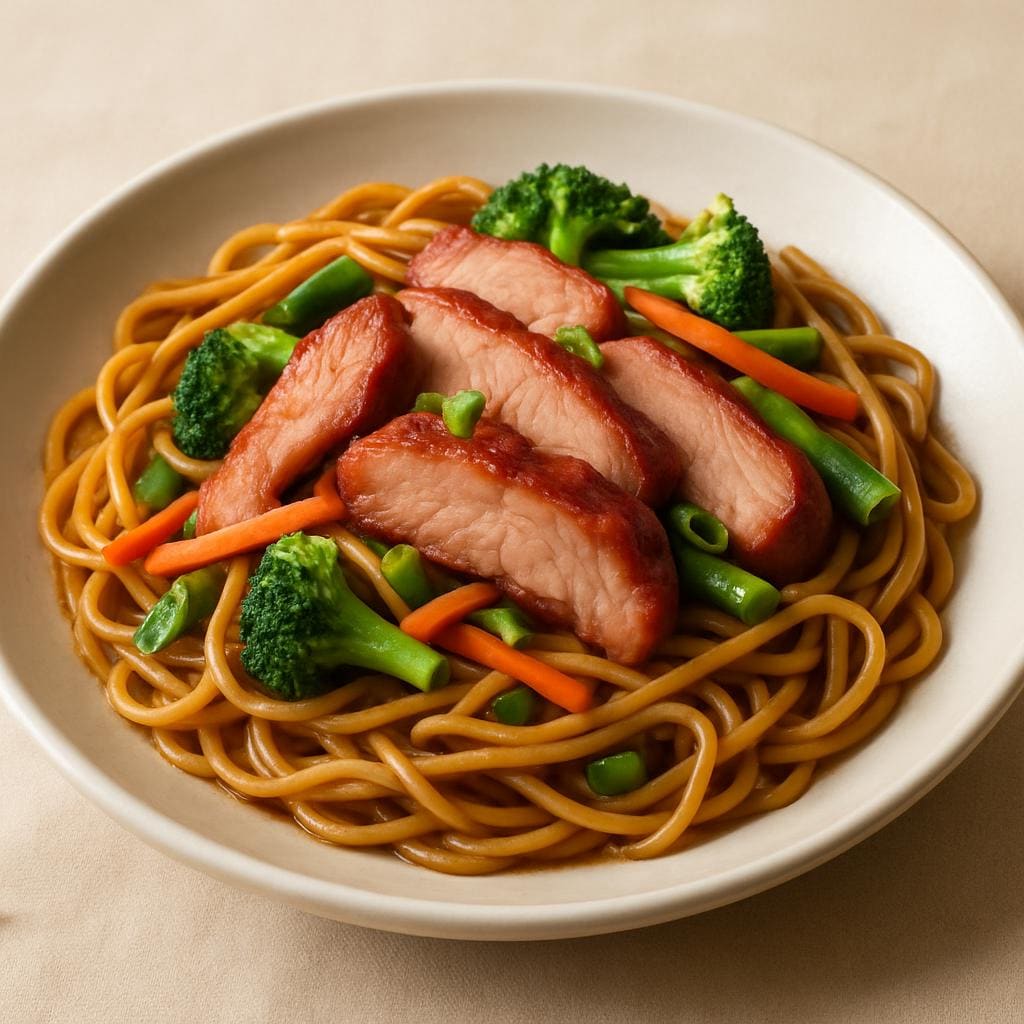 Roast Pork Lo Mein