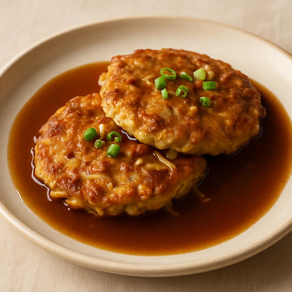 Roast Pork Egg Foo Young — Grand Wok Brooklyn