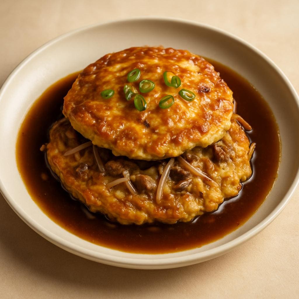 Beef Egg Foo Young — Grand Wok Brooklyn