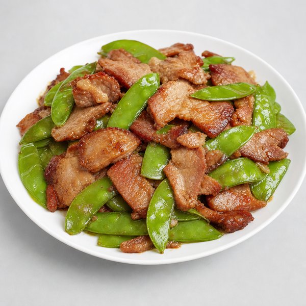 Roast Pork w. Snow Peas — Grand Wok Brooklyn