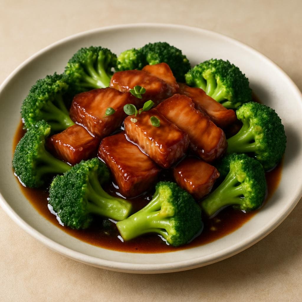 Roast Pork w. Broccoli — Grand Wok Brooklyn