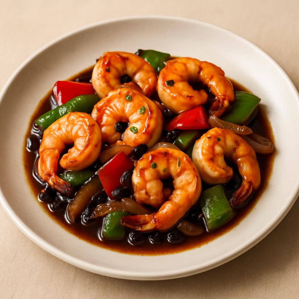 Shrimp w. Black Bean Sauce — Grand Wok Brooklyn