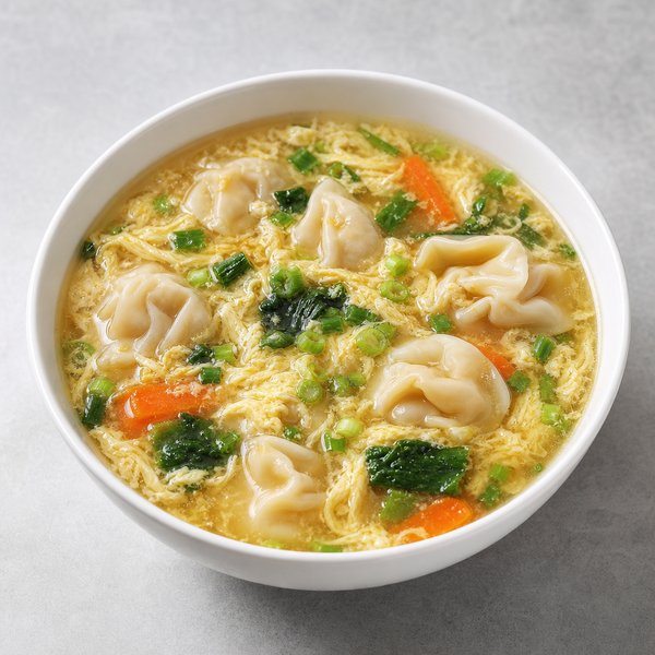 Wonton Egg Drop Soup Mixed — Grand Wok Brooklyn